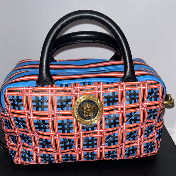 RARE 🔥Versace La Medusa MULTI COLOR Bag. BNWOB. - Picture 7 of 17